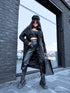 Coat "COMBINATION HK30" - BLACK